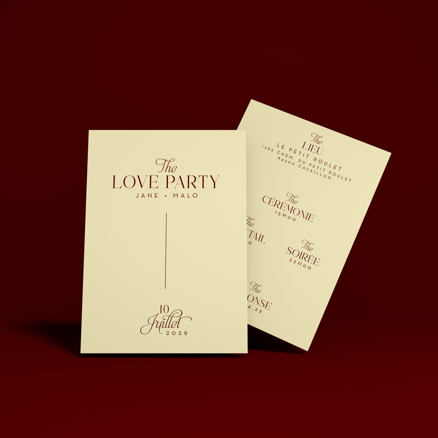 FAIRE PART -  OLD MONEY
