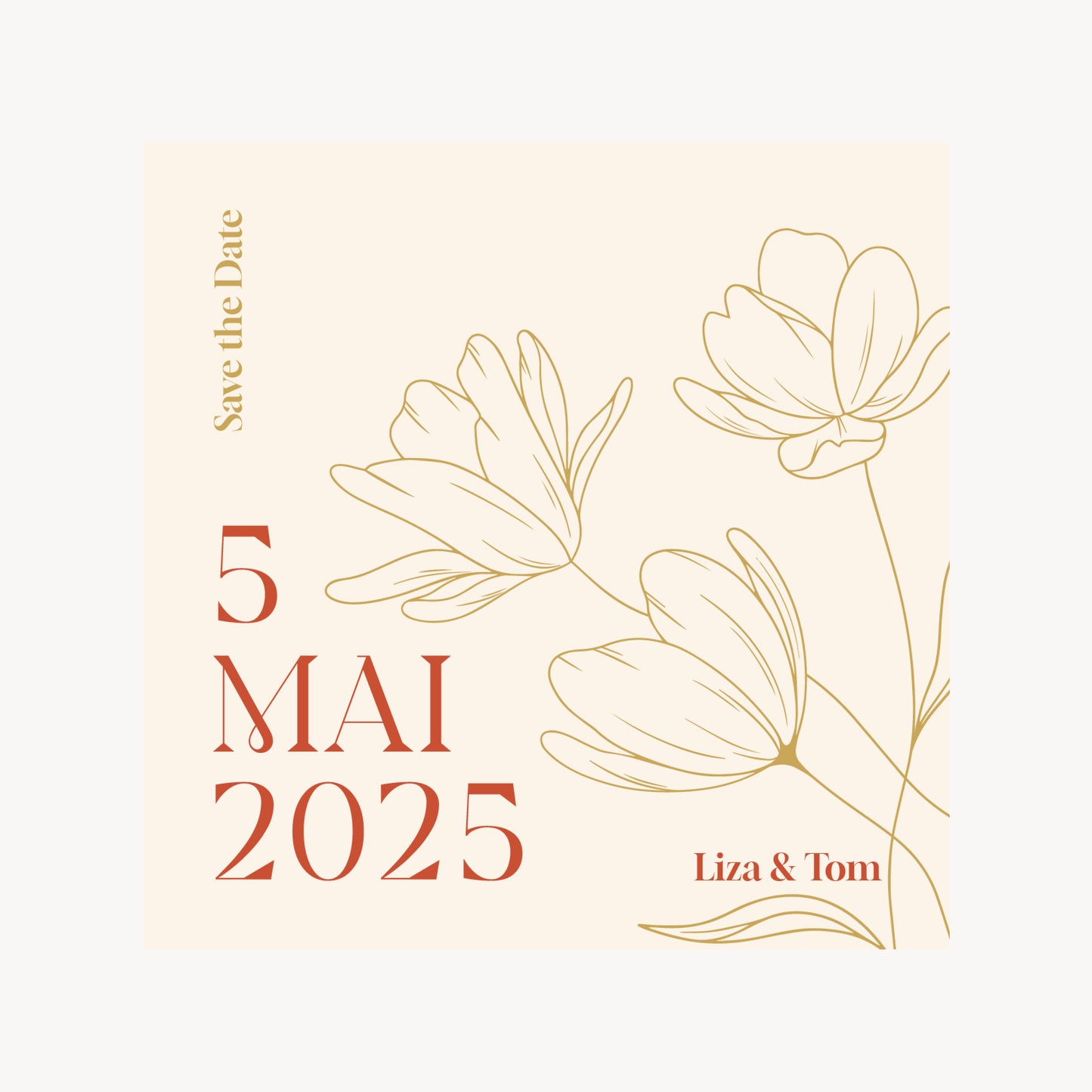 SAVE THE DATE - FLORA