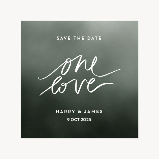 SAVE THE DATE - ONE LOVE