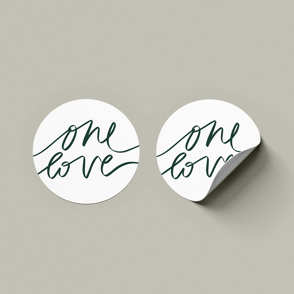 STICKERS - ONE LOVE